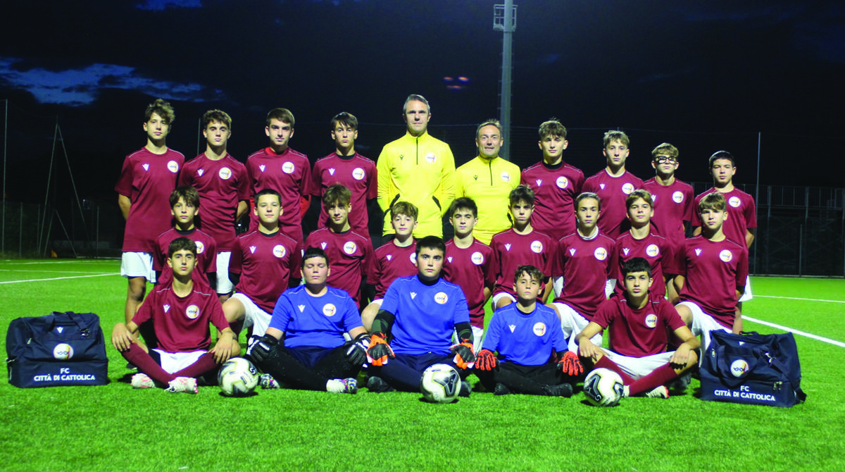 Under 15 Città di Cattolica campione di inverno - La rosa dell'Under 15