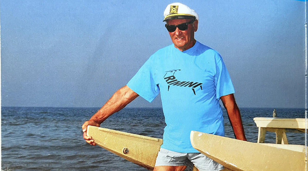 Bagno13: addio a Alcide Perazzini, l'ultimo bagnino della vecchia generazione - Alce, il Bagnino del Bagno 13