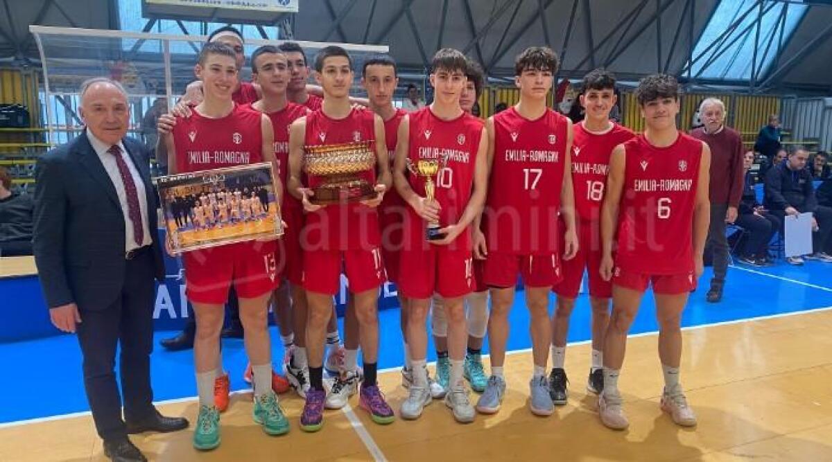 Basket giovanile, l'Emilia Romagna Under 15 vince il 'Memorial Mario Fabbri' - 