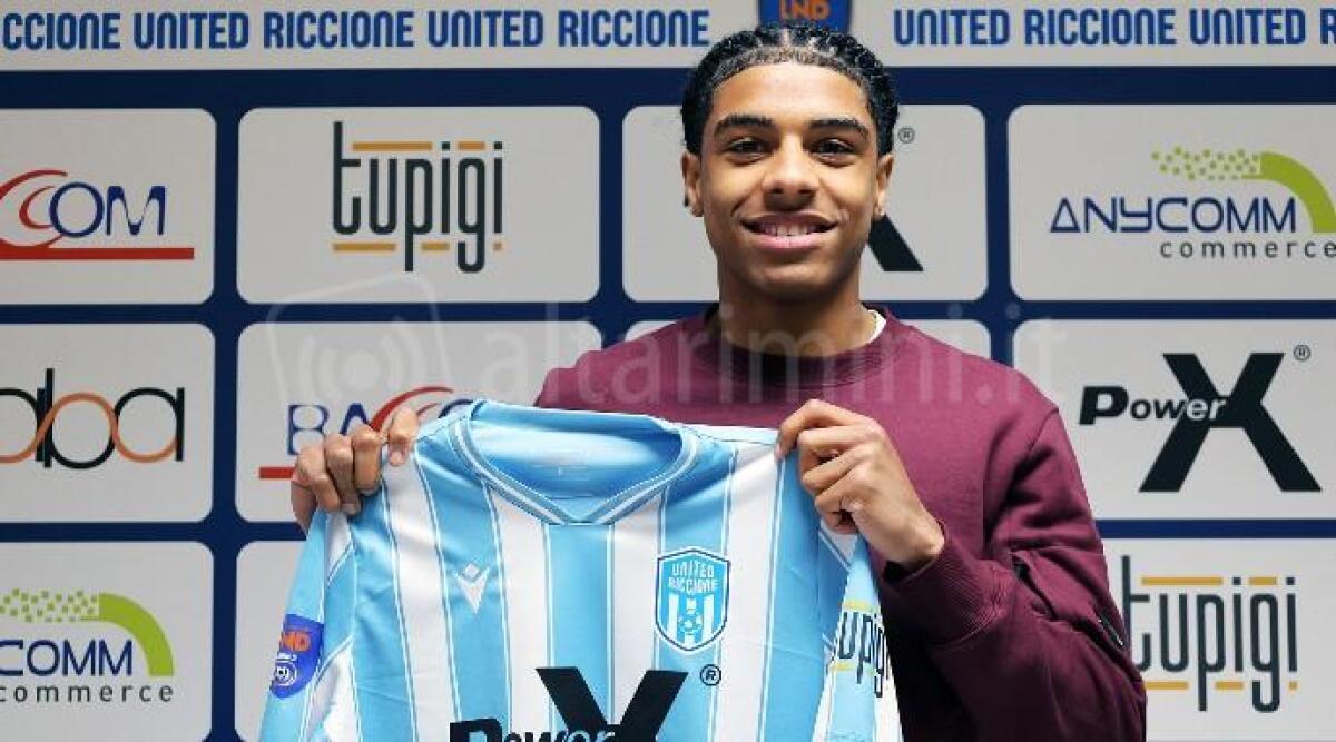 Calcio D, United Riccione: dall'Empoli in prestito l'esterno classe 2006 Jeremy Moray -