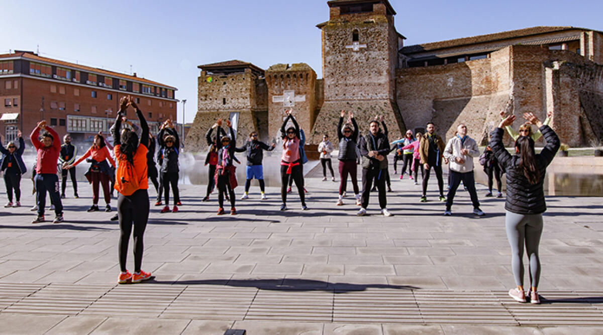 Rimini Felliniana: musei ad ingresso libero, cultura e sport - Nella foto Elen Souza Personal trainer) ph © Giorgio Salvatori