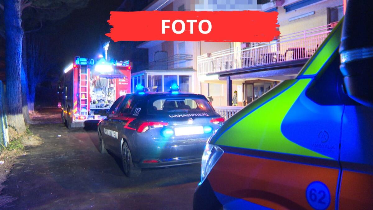 Esplosione nella lavanderia, incendio nella notte in un hotel di Miramare di Rimini - 