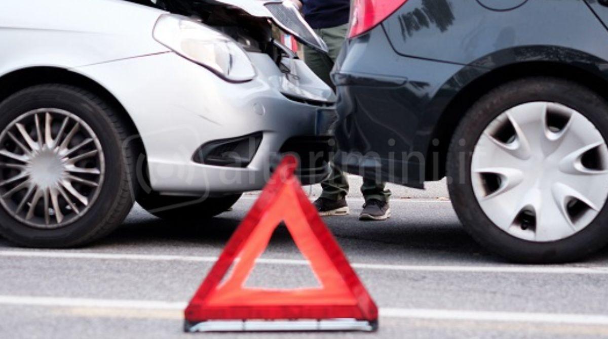 Rimini: record di sinistri con colpa tra automobilisti nel 2023 - Incidente - foto Paolese