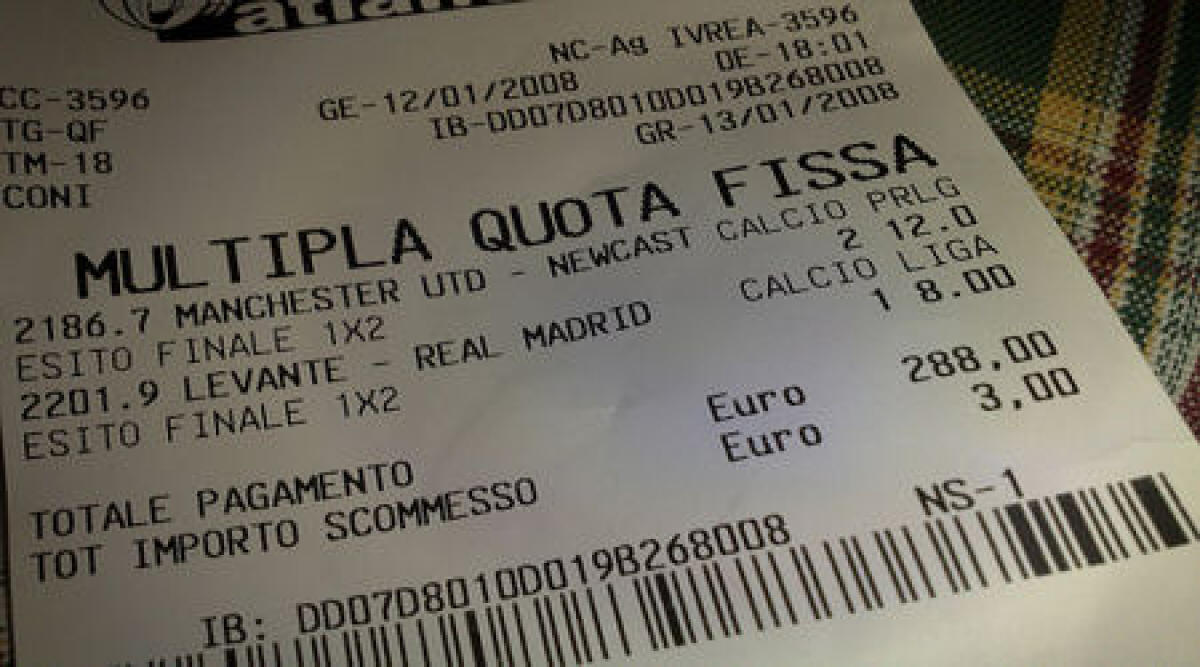 Scommesse e gioco illegale: multe per oltre 600mila euro, 40 sequestri -