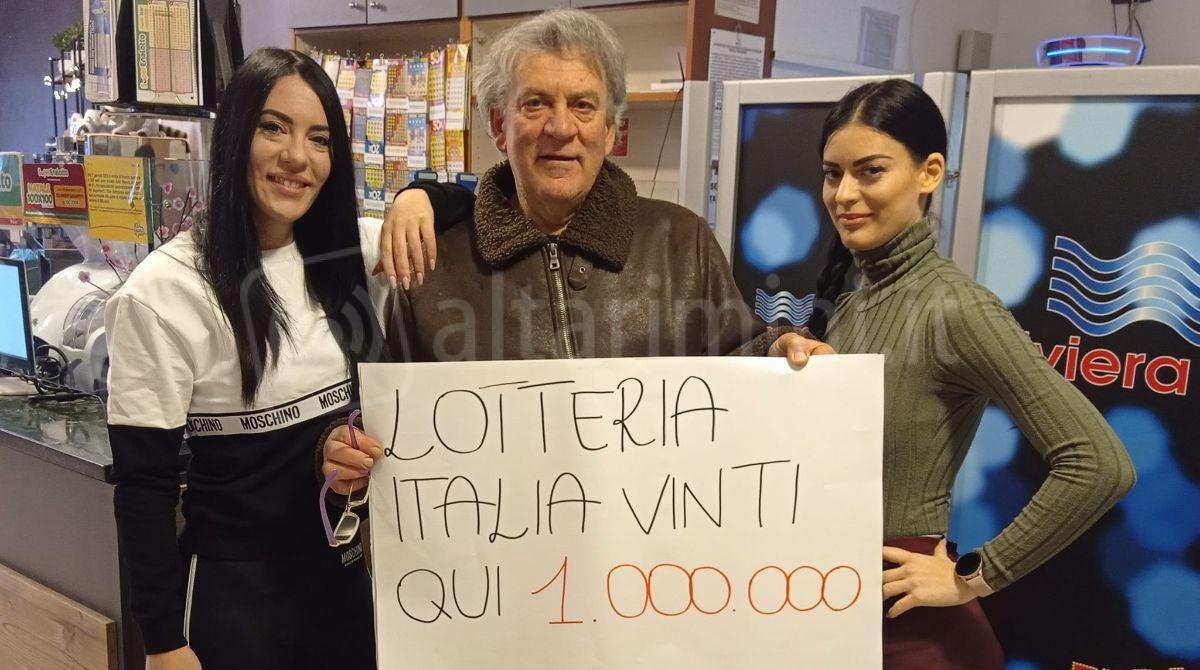Lotteria Italia: festa al bar di Montescudo-Montecolombo dove è stato venduto il biglietto vincente - Immagine dalla pagina Fb Montescudo (Rn)