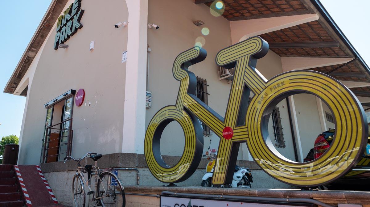 Bike Park di Rimini, numeri in crescita: in 58.000 hanno usufruito del deposito delle bici - Bike Park di Rimini