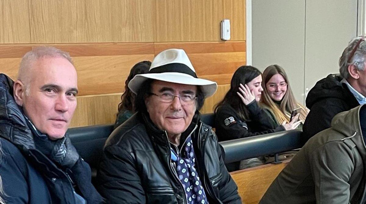 Al Bano in Tribunale a Rimini per testimoniare sui concerti "fantasma" alla Darsena - Al Bano in tribunale PH ANSA