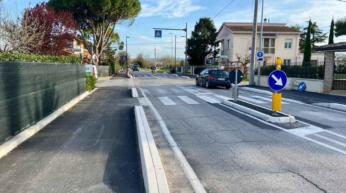 Via Tavoleto e Misano Cella collegate da una nuova ciclabile - Via Ca' Raffaelli interessata dal percorso della nuova ciclabile