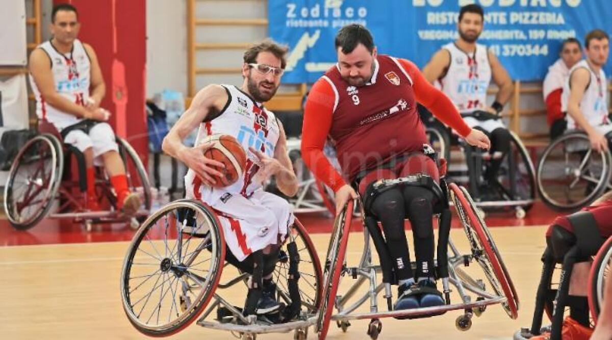 Basket in carrozzina, NTS Informatica Rimini piega la resistenza del Cus Padova nel finale (52-48) - 