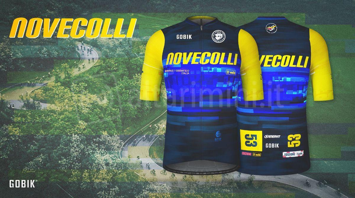Ciclismo, la divisa ufficiale della Nove Colli omaggia il Tour de France - La divisa della Nove Colli