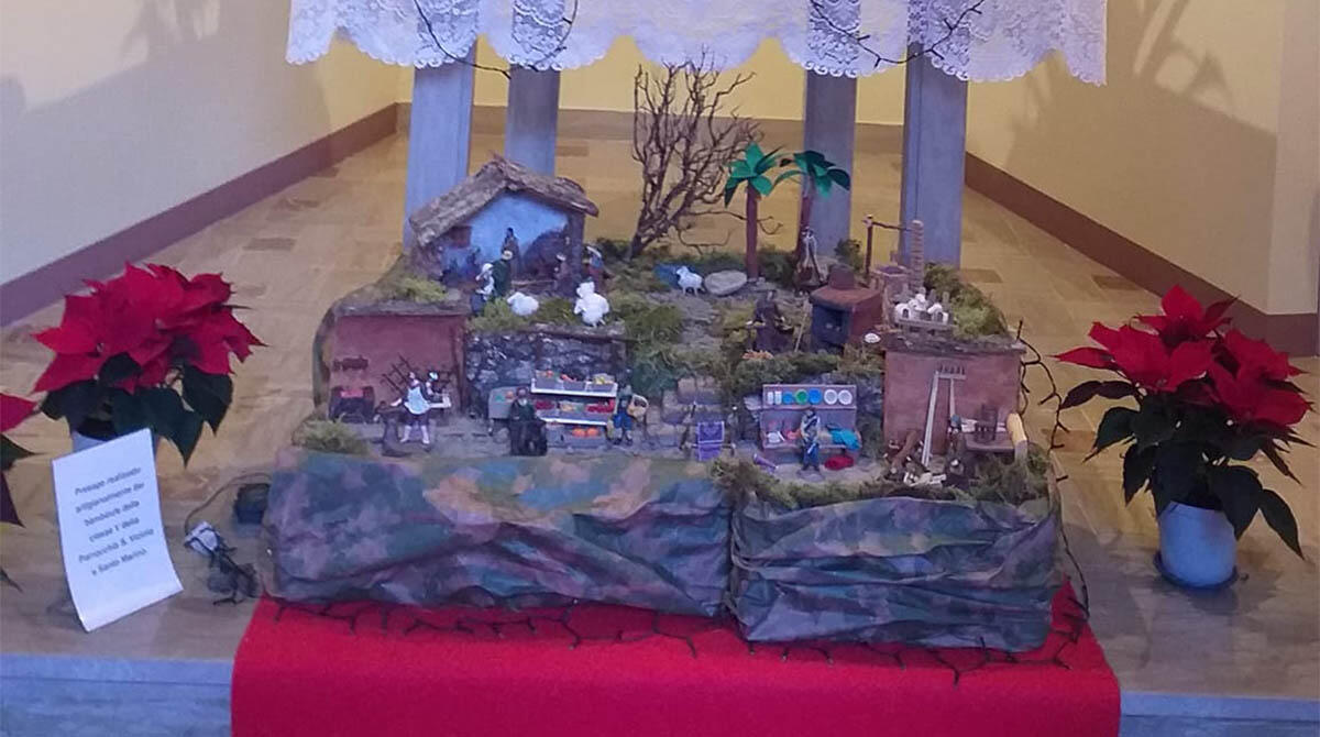 Poggio Torriana, il presepe dei bambini vince il concorso de Il Ponte -