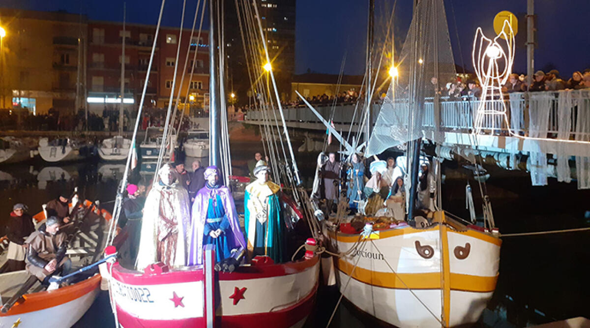 Epifania a Rimini: i Re Magi animano il centro storico - I Re Magi arrivati all’invaso Tiberio