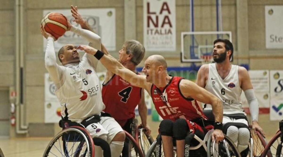 Basket in carrozzina B, contro la corazzata Self Group Millenium la NTS Informatica nulla può (66-25) - 