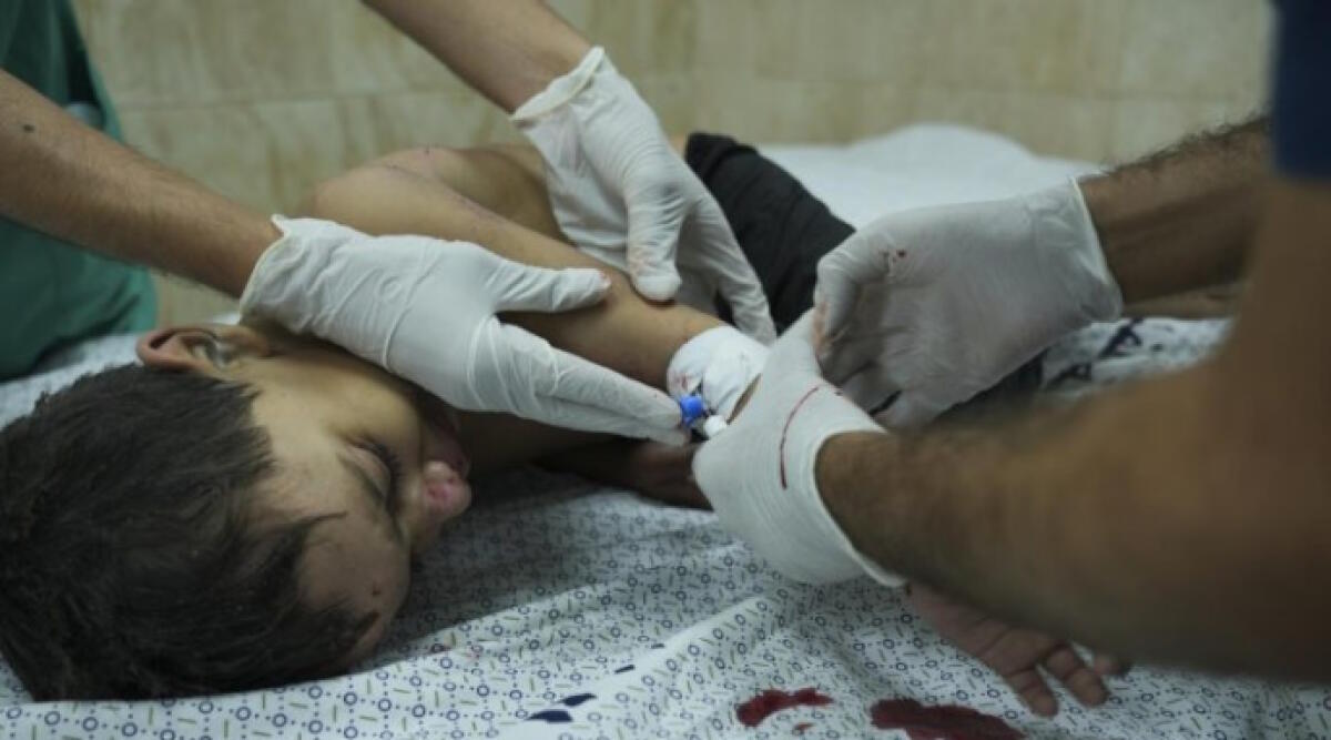 Rumore su 'Rimini 4 Gaza', Ausl risponde: 'Non è politica ma difesa dei diritti umanitari' - Un ospedale a Gaza (repertorio)