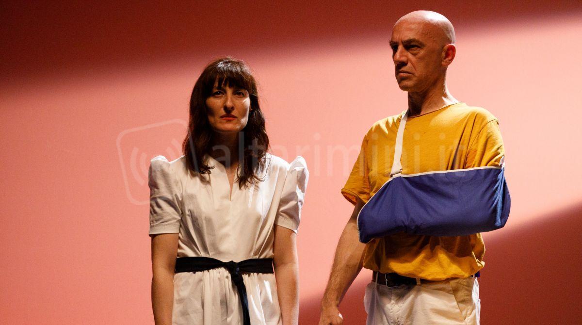 Odradek: una fiaba contemporanea in scena al Teatro Sociale di Novafeltria - Consuelo Battiston e Francesco Pennacchia. Foto Marco Parollo