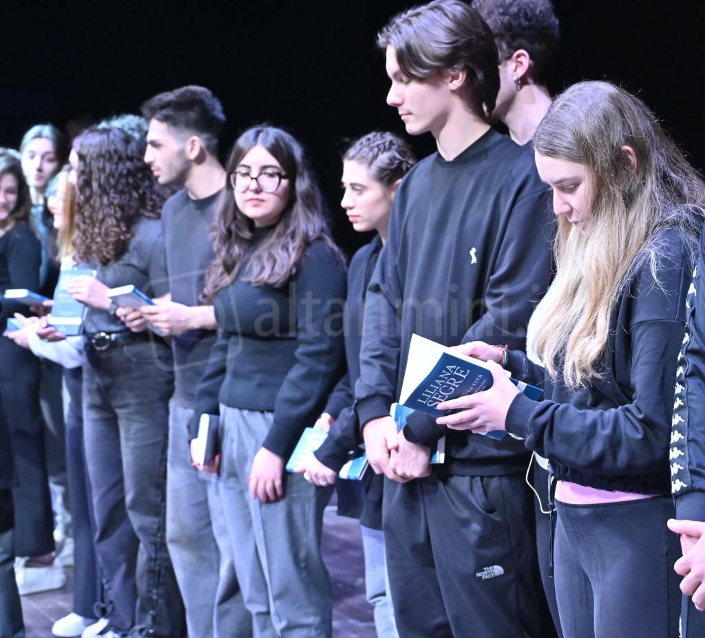 Rimini; 25/01/2024: Comune RN Uff Stampa,  Educazione alla Memoria, teatro Galli©Riccardo Gallini /GRPhoto