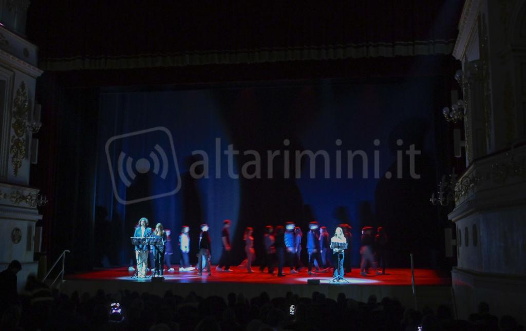 Rimini; 25/01/2024: Comune RN Uff Stampa,  Educazione alla Memoria, teatro Galli©Riccardo Gallini /GRPhoto