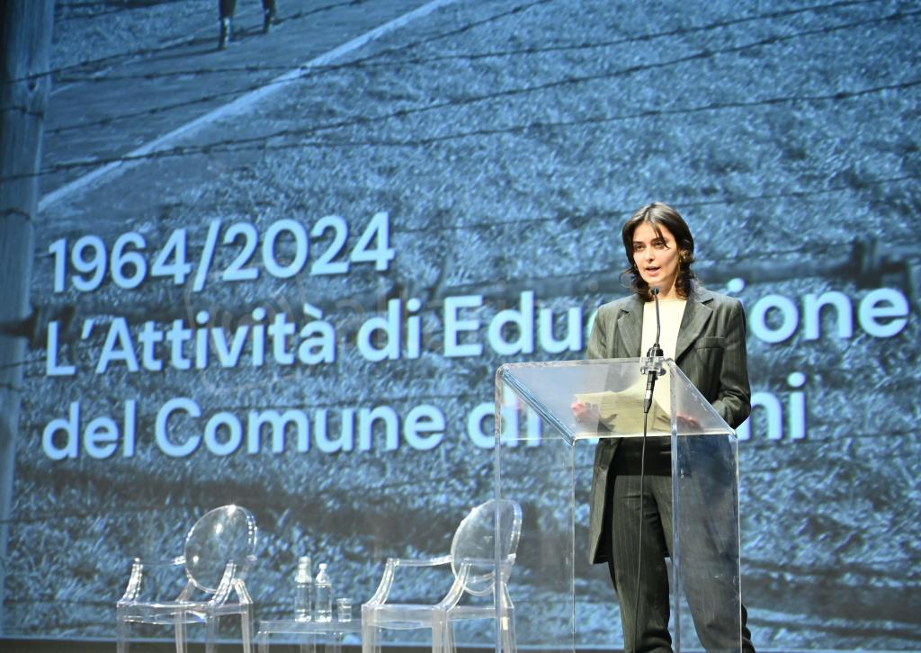 Rimini; 25/01/2024: Comune RN Uff Stampa,  Educazione alla Memoria, teatro Galli©Riccardo Gallini /GRPhoto