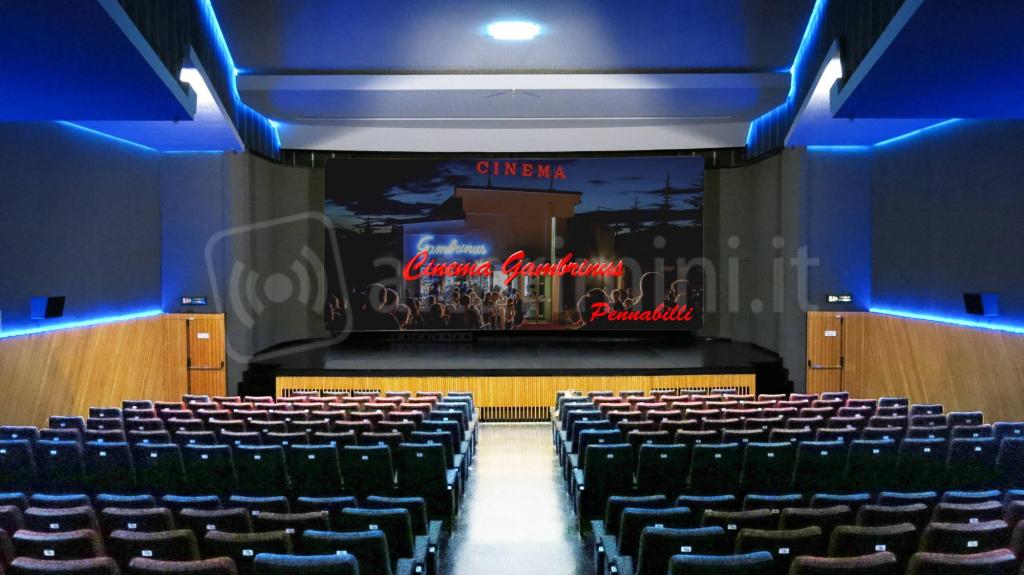 La sala oggi
