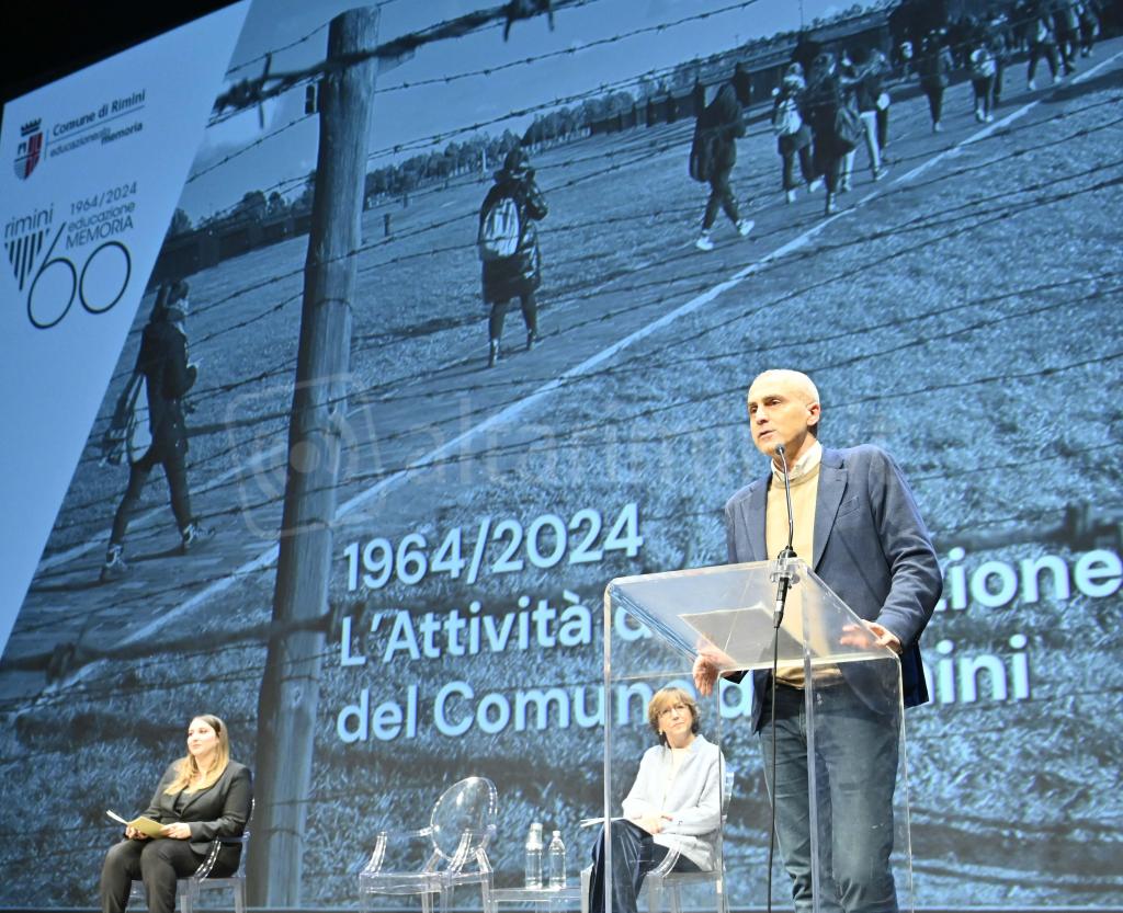 Rimini; 25/01/2024: Comune RN Uff Stampa, educazione alla Memoria al teatro Galli©Riccardo Gallini /GRPhoto