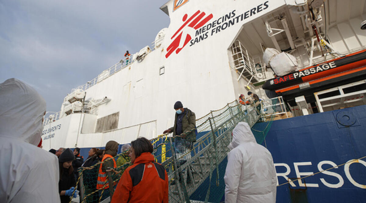 Migranti: Geo Barents verso Ravenna, attesa per sabato alle 7 - Foto Ansa