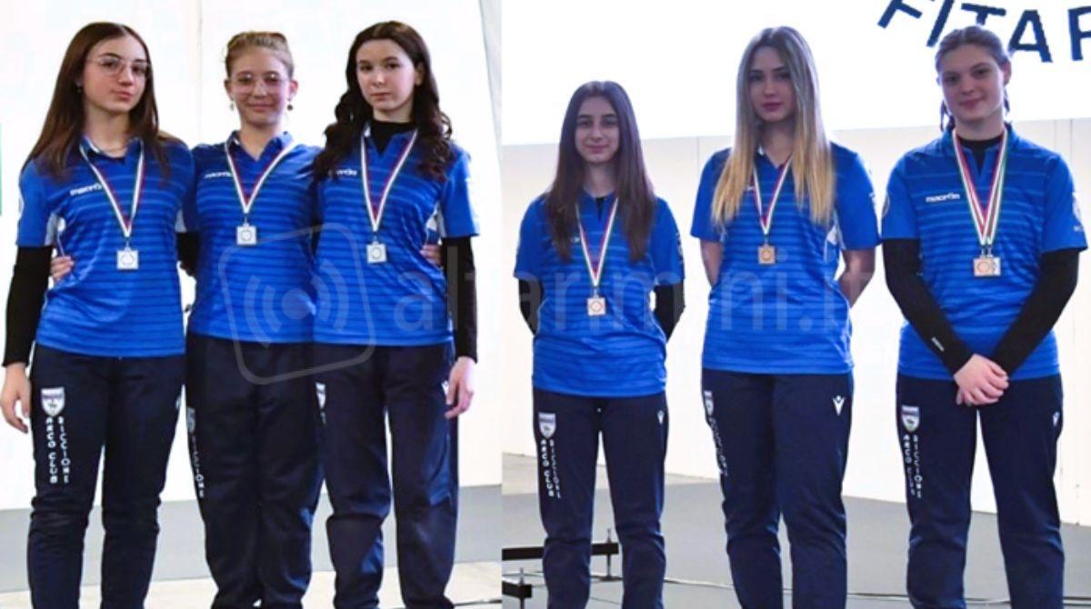 Tiro con l'arco, Riccione conquista 4 podi al Campionato Italiano indoor - Squadra Ragazze/Squadra Allieve