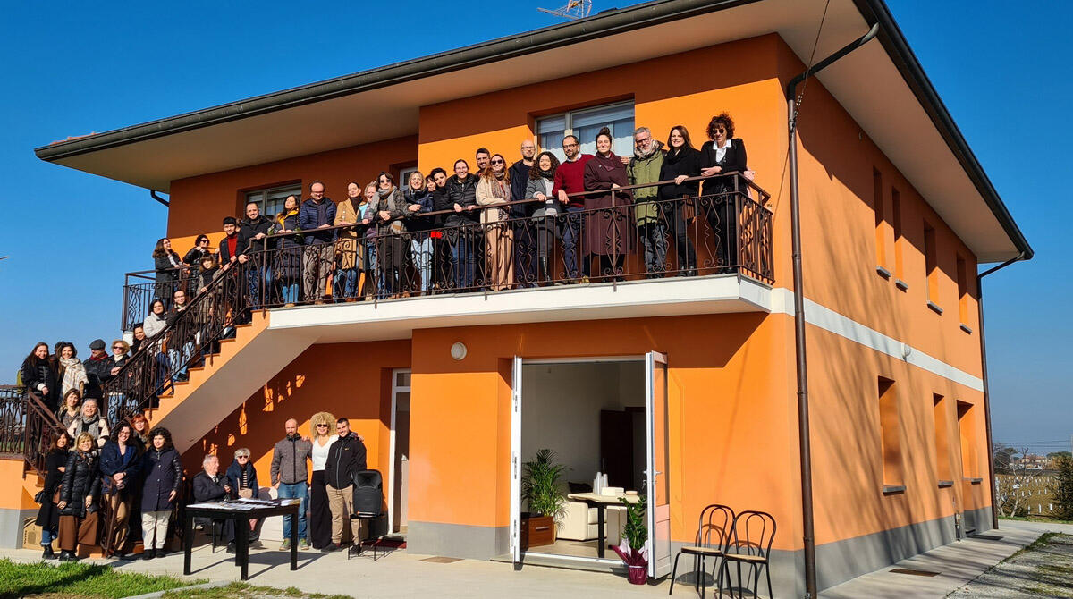 Inaugura Borgo Maestro, l'immobile sociale per donne e minori - Inaugurazione Borgo Maestro, Santarcangelo di Romagna