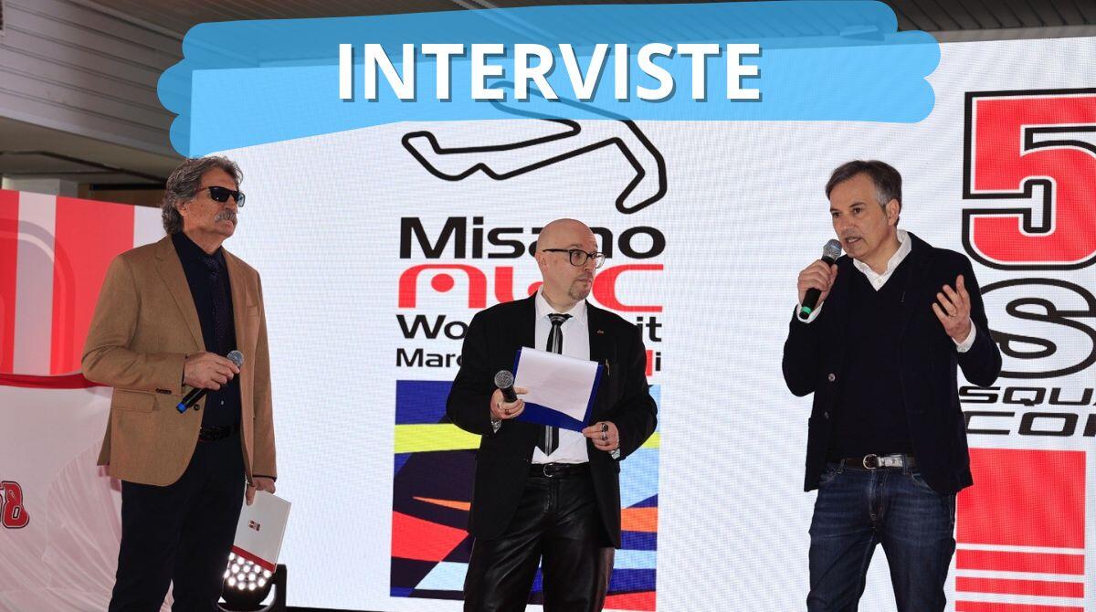 Dalla MotoGp alla novità Formula-E: Misano World Circuit punta le 800mila presenze - da sinistra: Simoncelli, Casadio, Albani