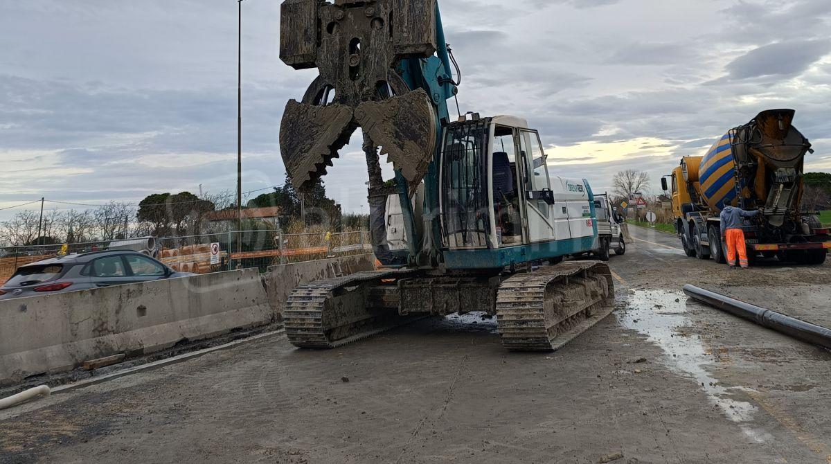 Nuova rotatoria via Verenin a Viserbella: iniziati i lavori del sottopasso ciclopedonale -