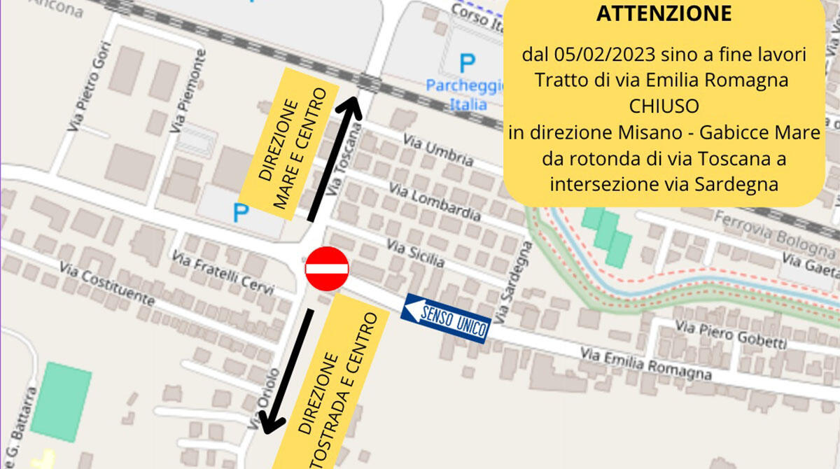 Cattolica: al via i lavori conclusivi nelle vie delle Regioni - 