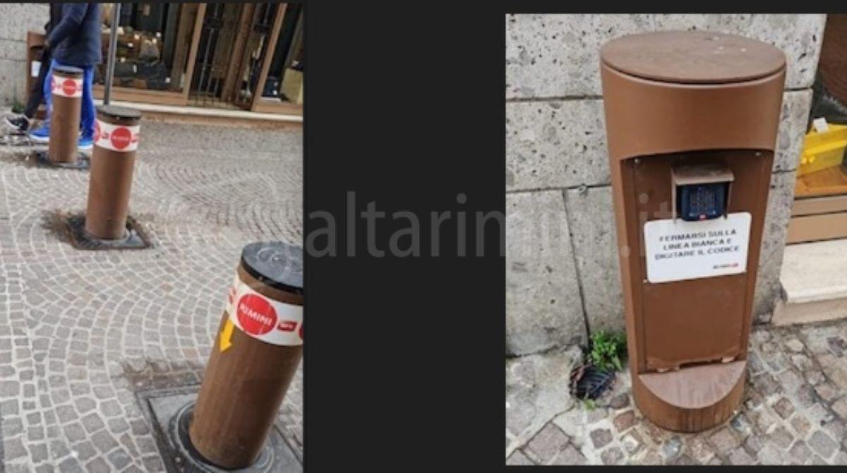 Sicurezza in viale Ceccarini con speciali dissuasori stradali. FdI: "Riccione nel mirino della delinquenza" - 