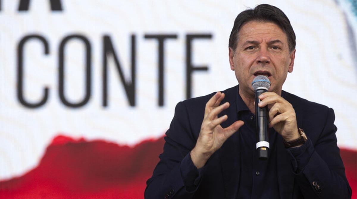 Conte a Faenza: Meloni avrebbe dovuto richiamare Sgarbi - Giuseppe Conte PH ANSA