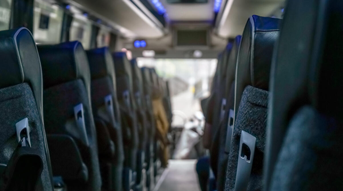 Trasporto pubblico locale, nasce in Emilia Romagna una holding con Seta, Start e Tper - Interno bus, foto di repertorio