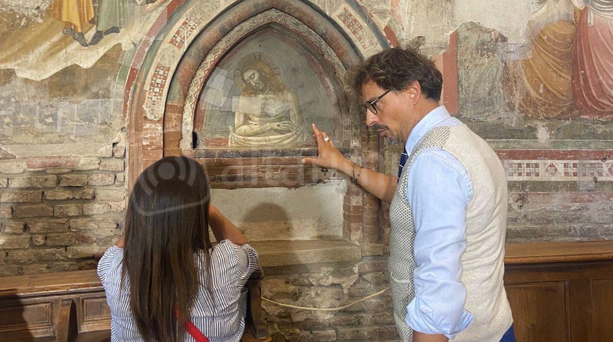 Museo e Rocca di Verucchio protagonisti al Salone del turismo culturale di Firenze - Gli affreschi trecenteschi