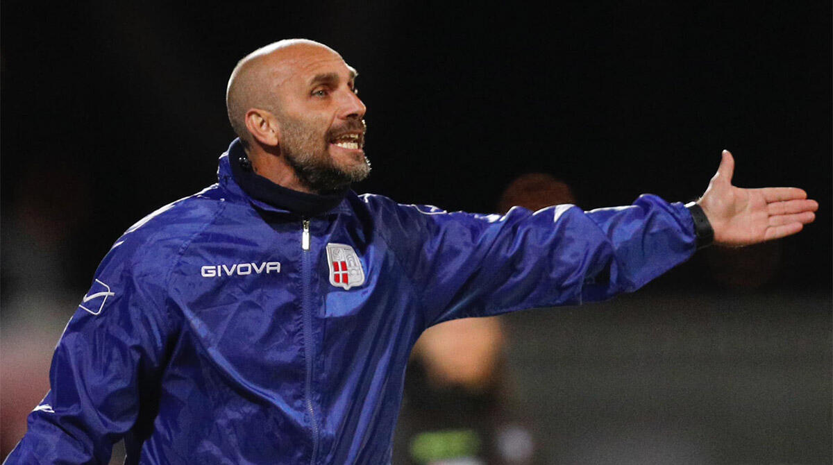 Catania rimonta il Rimini (2-0) ed è in finale di Coppa Italia. Nel recupero gol annullato a Gorelli. Le pagelle - Emanuele Troise allenatore Rimini FC