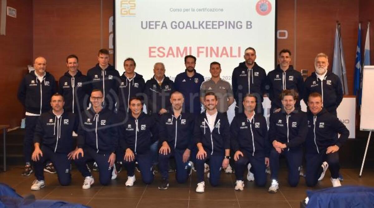 Calcio, i 15 patentati del corso Uefa Goalkeeper B organizato dalla FSGC -