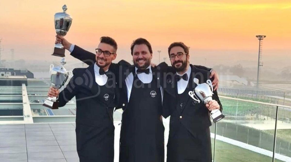 Il bellariese Andrea Laghi nuovo ambasciatore del Romagna Sangiovese - Andrea Peruzzi, Andrea Laghi il vincitore, Marco Curzi