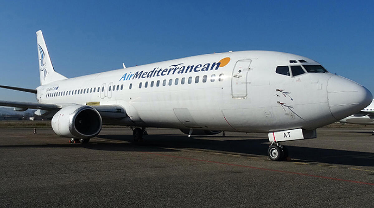 Estate: Forlì annuncia 12 nuove rotte e Lampedusa sale a tre frequenze settimanali - Boeing 737-400 Air Mediterranean