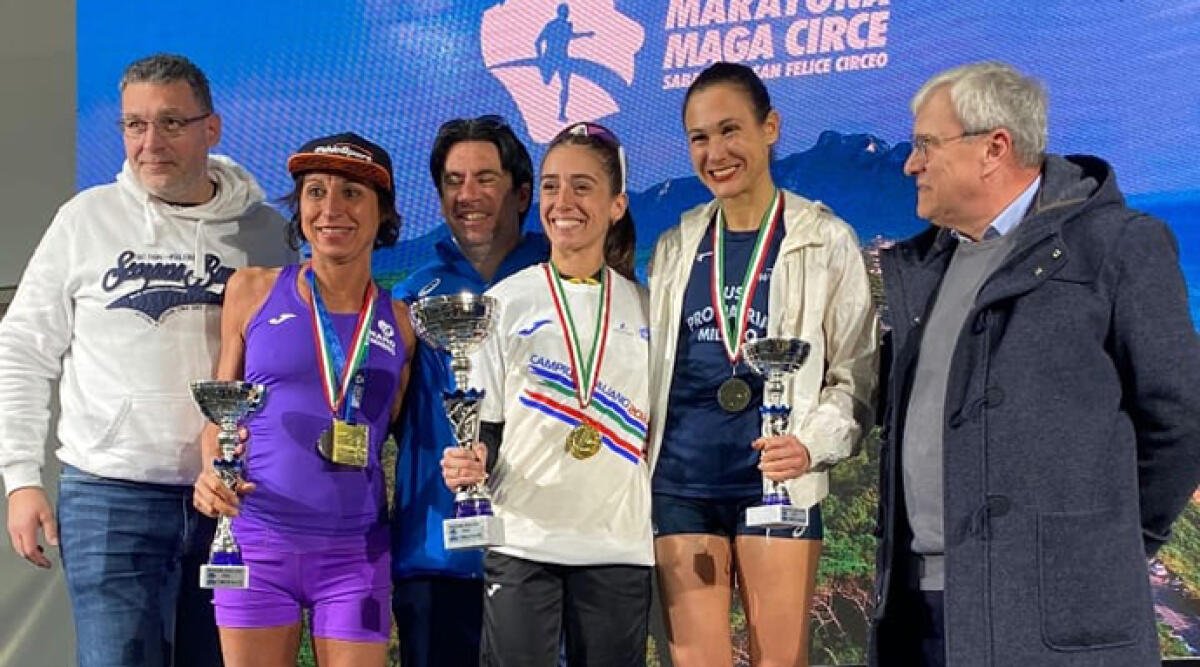 Campionato Italiano Assoluto di Maratona: prezioso argento per Federica Moroni - Il podio