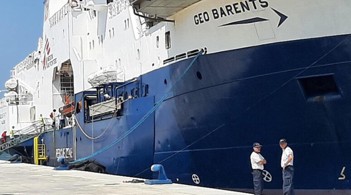 Geo Barents verso Ravenna, attracco sabato mattina. Sei migranti accolti a Rimini - Geo Barents