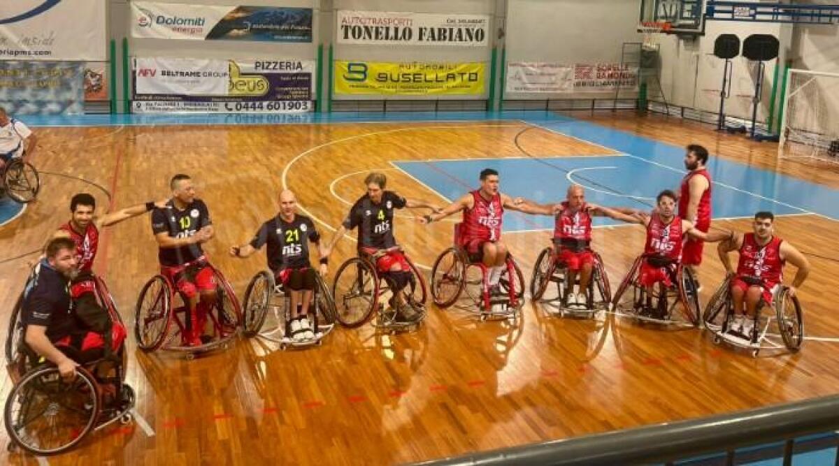 Basket in carrozzina B, NTS Informatica si impone largamente in trasferta sui Delfini 2001 - 