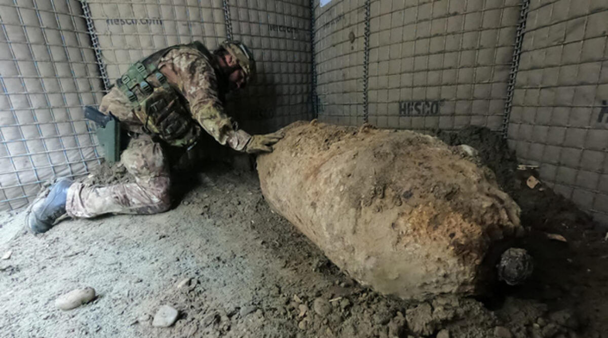 Domenica evacuati mille sammarinesi per disinnesco bomba da oltre un quintale - Foto Ansa repertorio