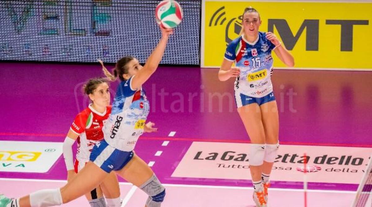 Volley A2 femminile, la Omag MT fa esplodere il Pala Marignano: battuto il Messina 3-0 -
