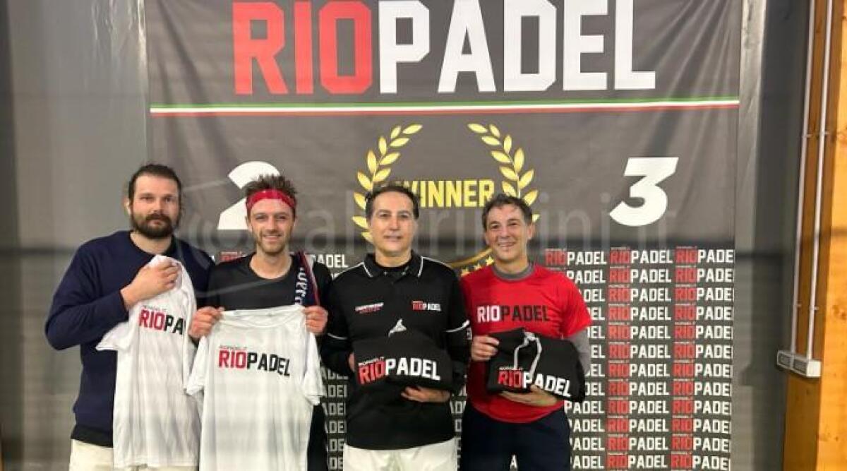 RioPadel, il torneo del lunedì è di Fravisini-Briolini. I vincitori dei tabelloni Gold e Silver - 