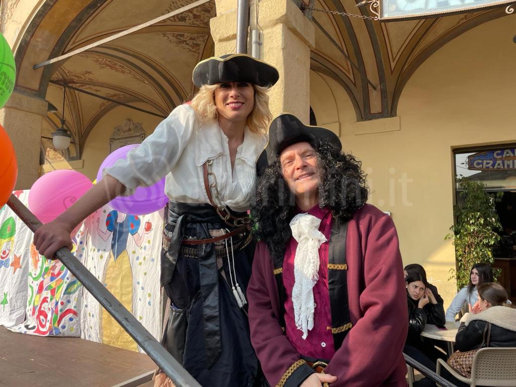 I conduttori del Carnevale, Raffaella e Federico Nanni