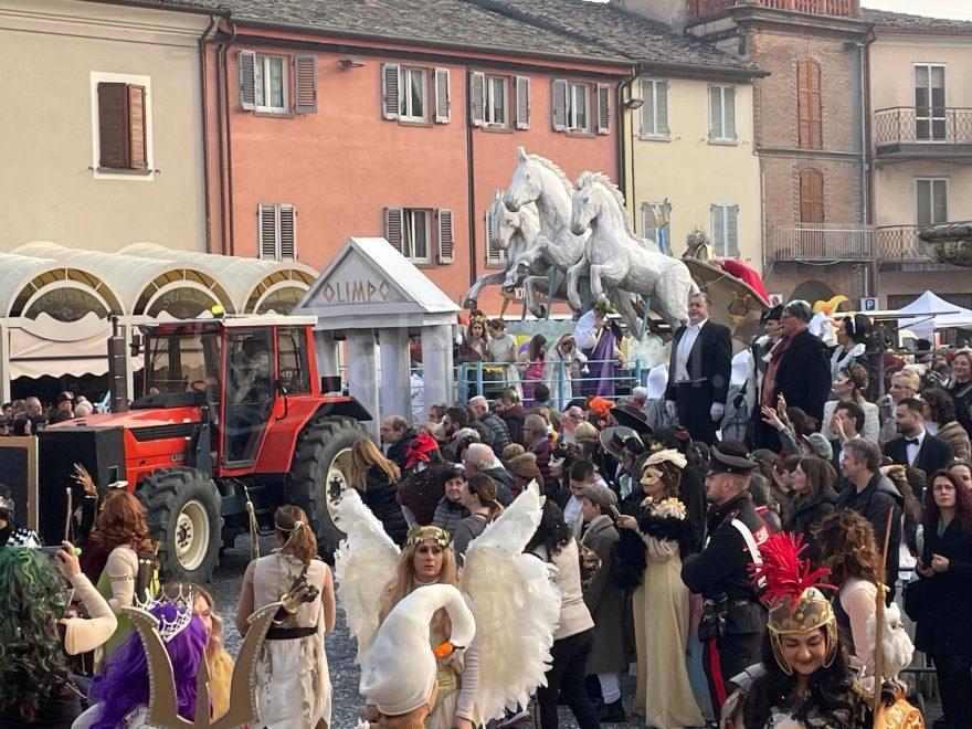 Il Carro dedicato alla mitologia greca