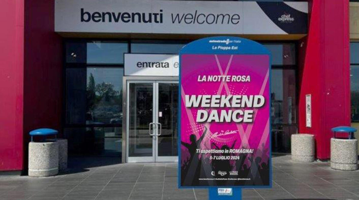 Tanta voglia di ballare: alla Notte Rosa arriva la "Weekend Dance" - Al via la campagna di affissioni manifesti
per promuovere l’edizione 2024 del Capodanno dell’estate