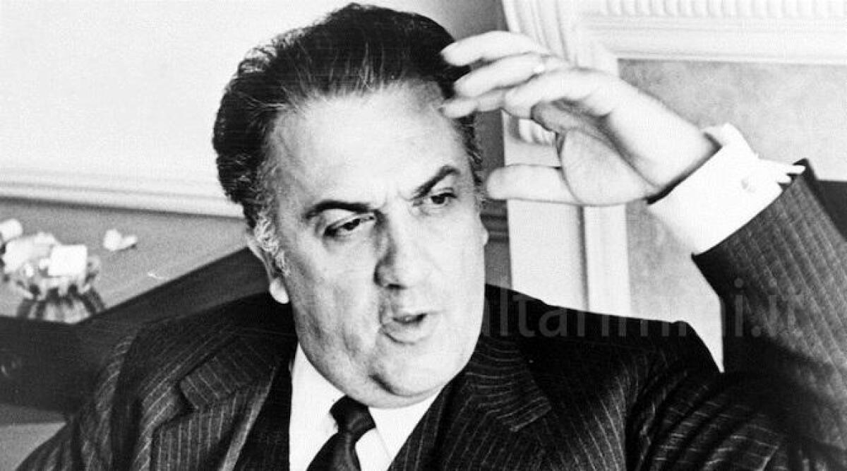 Fellini e l'incontro con la televisione nel nuovo speciale in onda su Rai Storia - Federico Fellini