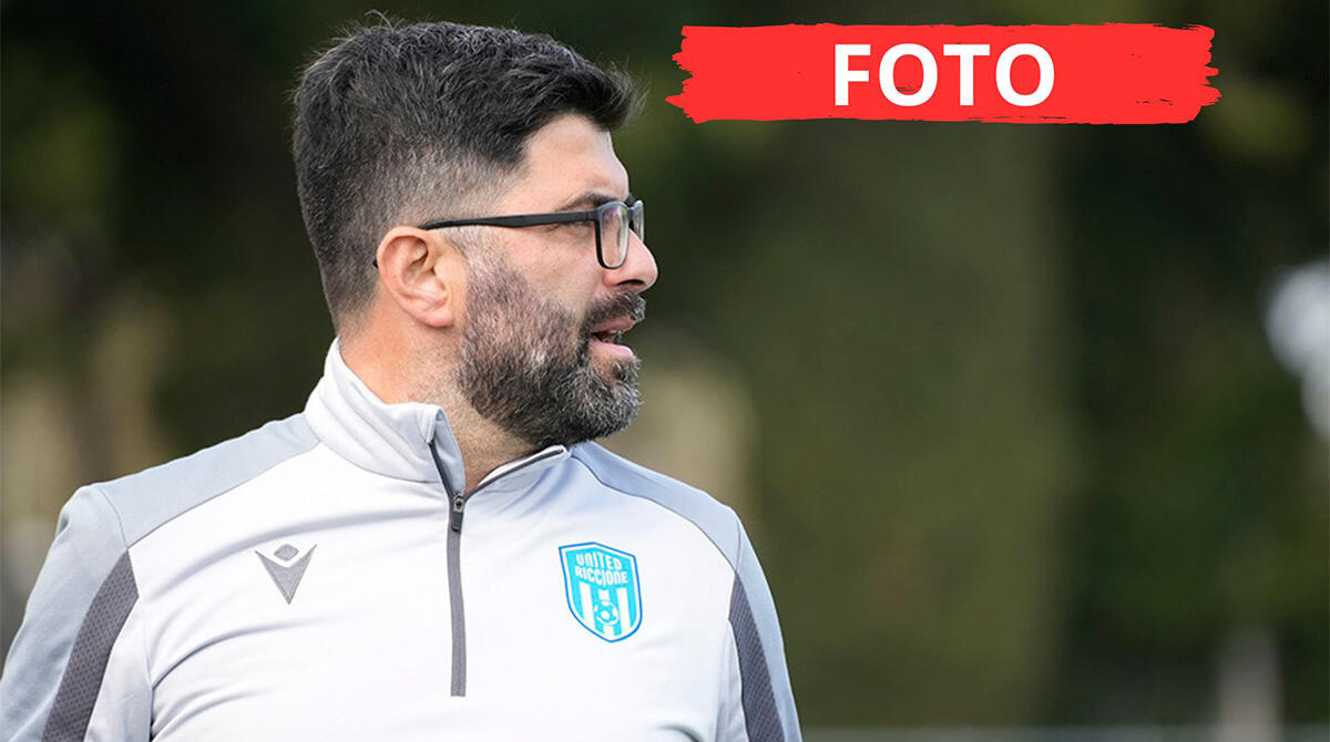 United Riccione k.o. in casa, sorride il Termoli. Fallou fallisce il rigore del pari - L'allenatore dello Utd Riccione, Utro