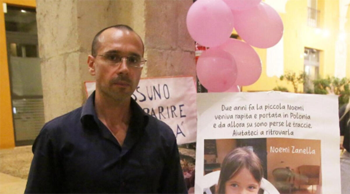 Bimba scomparsa da 2 anni e mezzo, il disperato appello del padre di Cesena - Filippo Zanella, il padre di Noemi